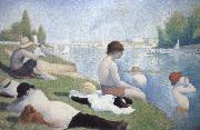 batbers at asnieres Georges Seurat
